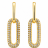 Aretes eslabones