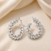 Aretes Laurel Crystal